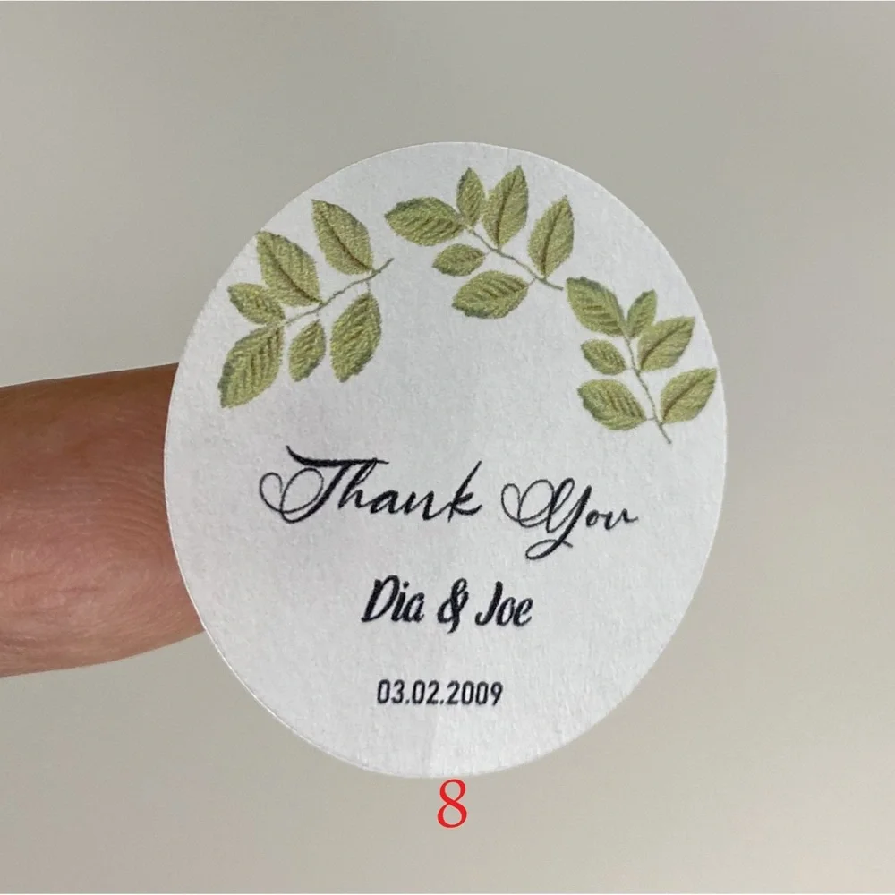 Thank you stickers waterproof